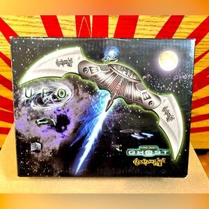 Vintage UFO Fantasy Knife with Stand